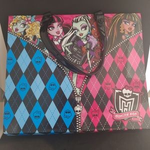Monster High Accordian File Folder Carrying Case Bag